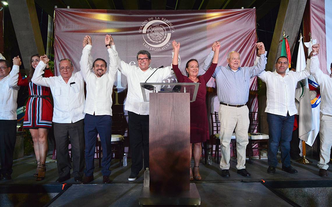 Informe de Velázquez reúne en La Paz a 15 senadores de Morena - El Sudcaliforniano