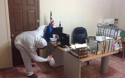 Continúa intensa sanitización en palacio municipal de Loreto - Noticias  Locales, Policiacas, sobre México y el Mundo | El Sudcaliforniano | Baja  California Sur