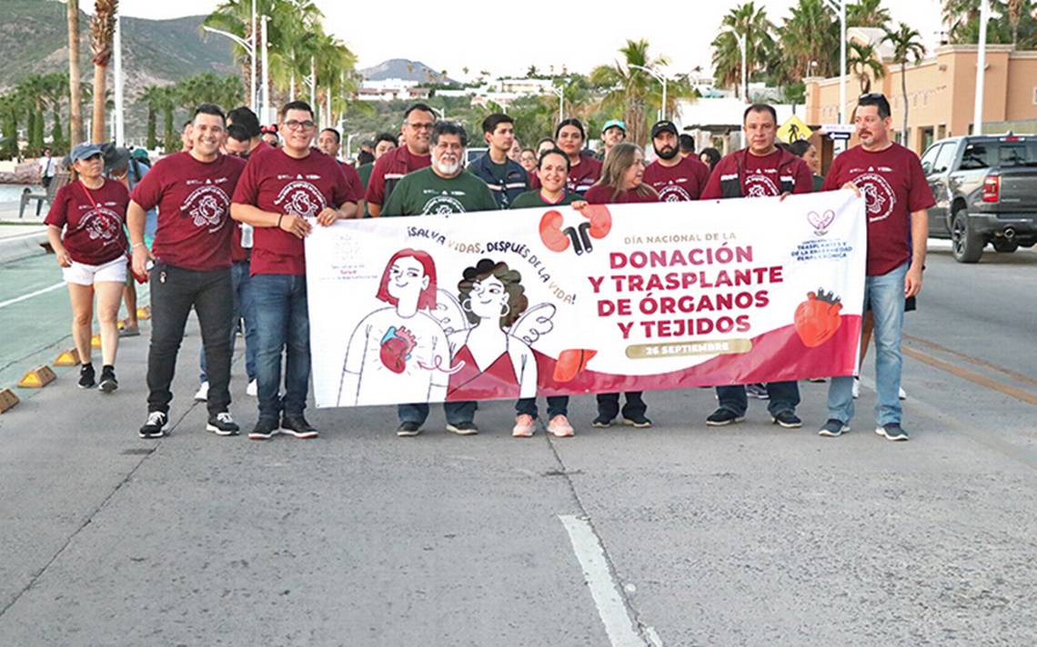 Promoting Organ and Tissue Donation Through a Walk in La Paz, Baja California Sur