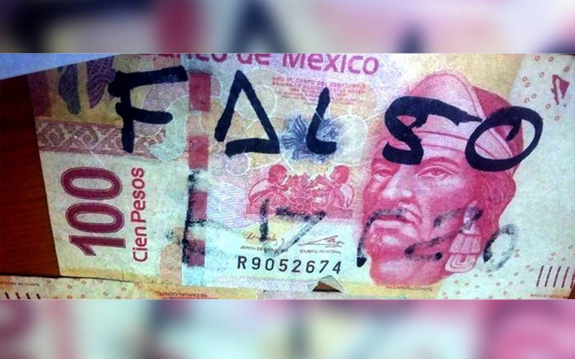Circulan billetes falsos de 100 pesos; informa Banxico - Uniradio